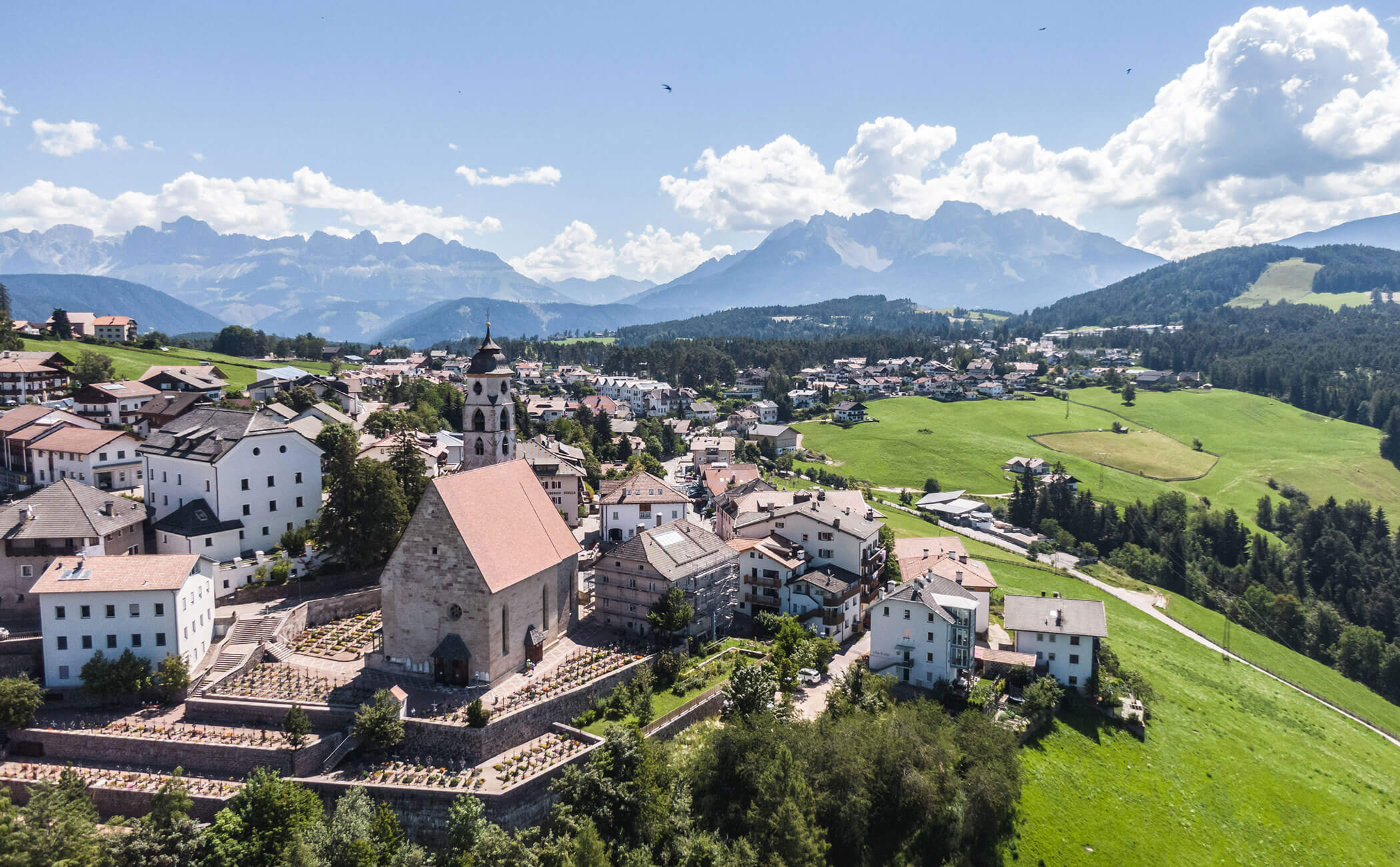 La chiesa e il villaggio di Nova Ponente - Vitalhotel Erica