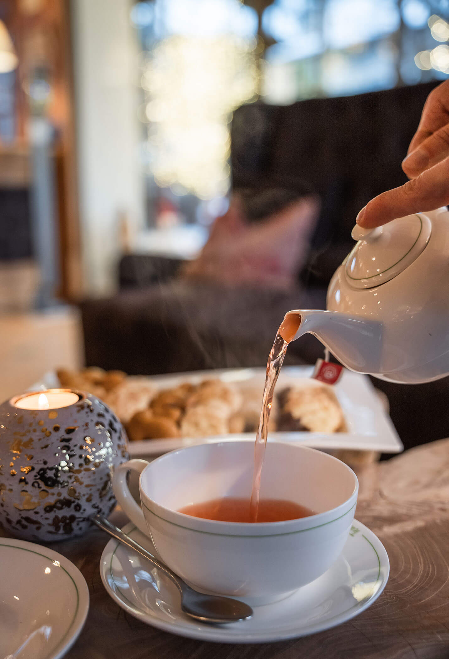 Tè alla frutta e biscotti nel periodo natalizio - Vitalhotel Erica