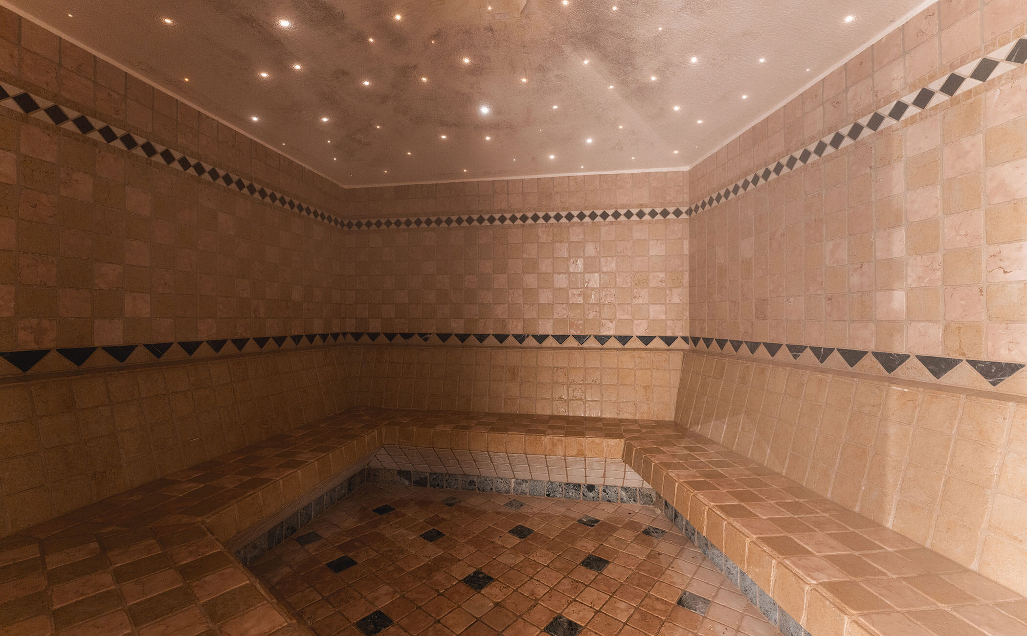 Il bagno turco piastrellato - Vitalhotel Erica